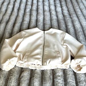 NWT A New Day bubble hem bomber jacket